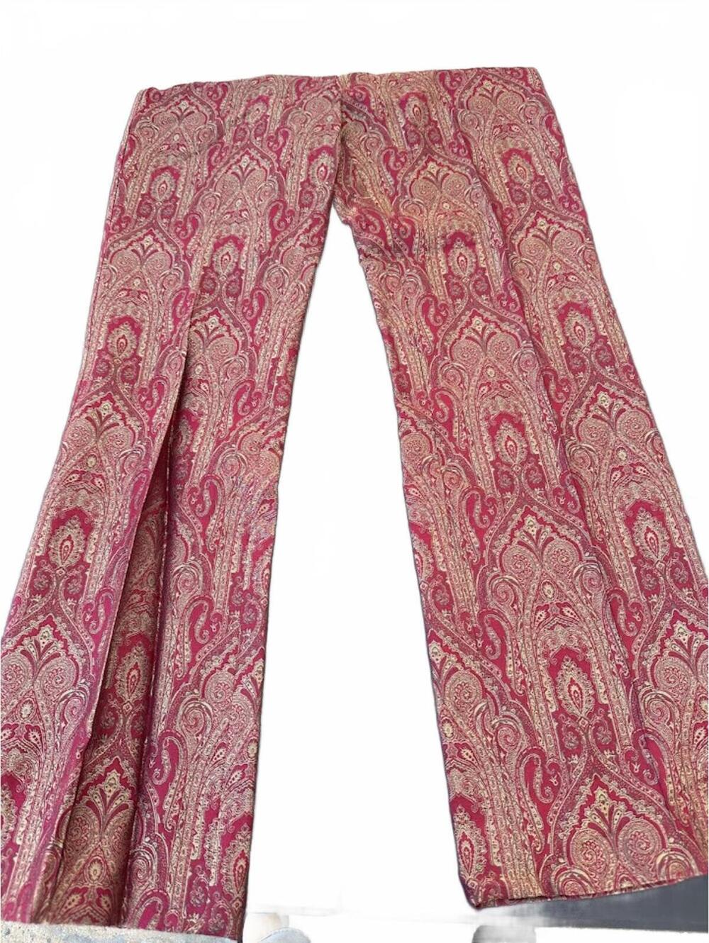 INC Silk Paisley Dress Pants NWT